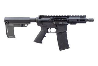 Andro Corp Industries AR-15 pistol, black.